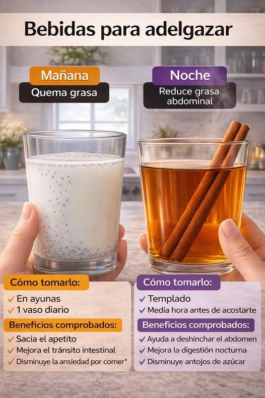 Bebidas Naturales para Quemar Grasa