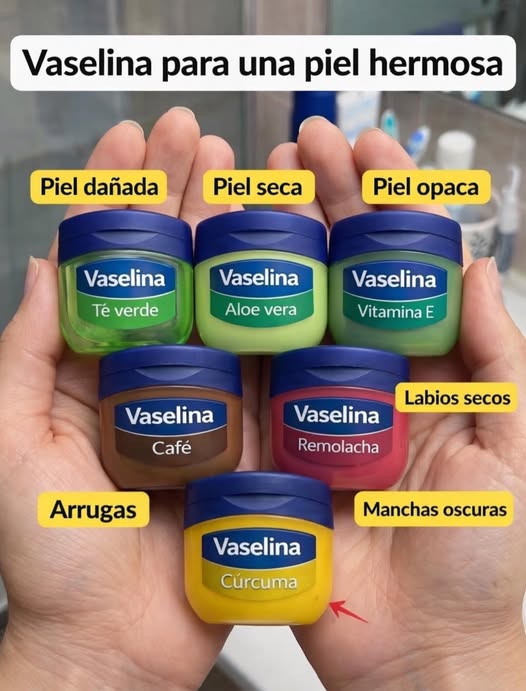 Vaselina para el cuidado de la piel