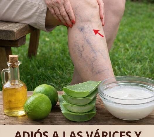 Elimina las Várices y el Cansancio en las Piernas con un Remedio Casero Natural