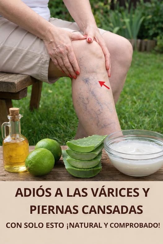 Ingredientes naturales para tratar las várices