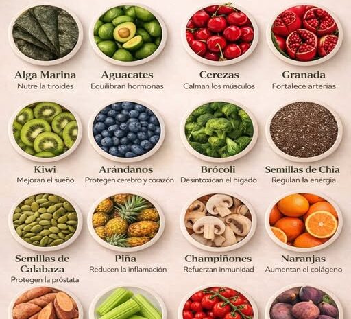 Alimentos que Sanan Tu Cuerpo de Forma Natural