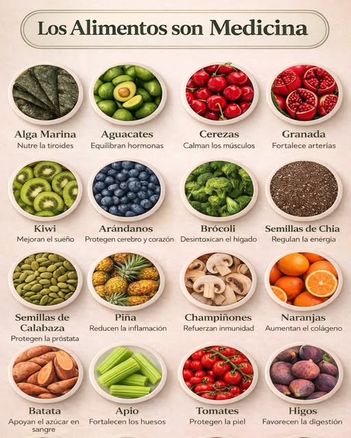 Alimentos que sanan