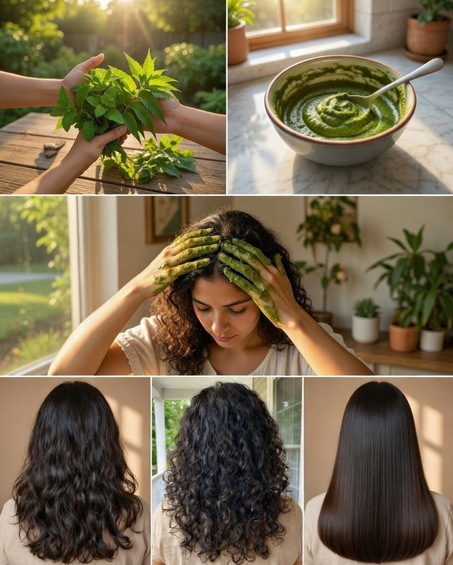 Hojas de papaya para el cabello