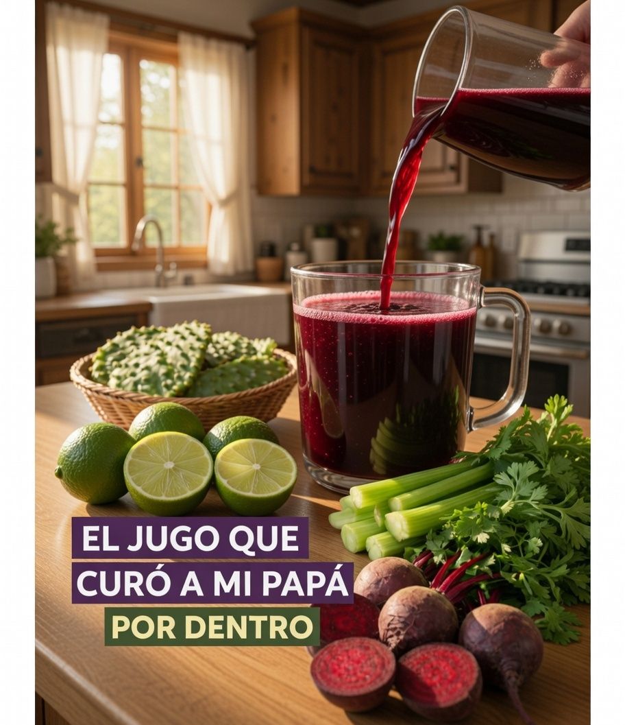 Jugo natural revitalizante