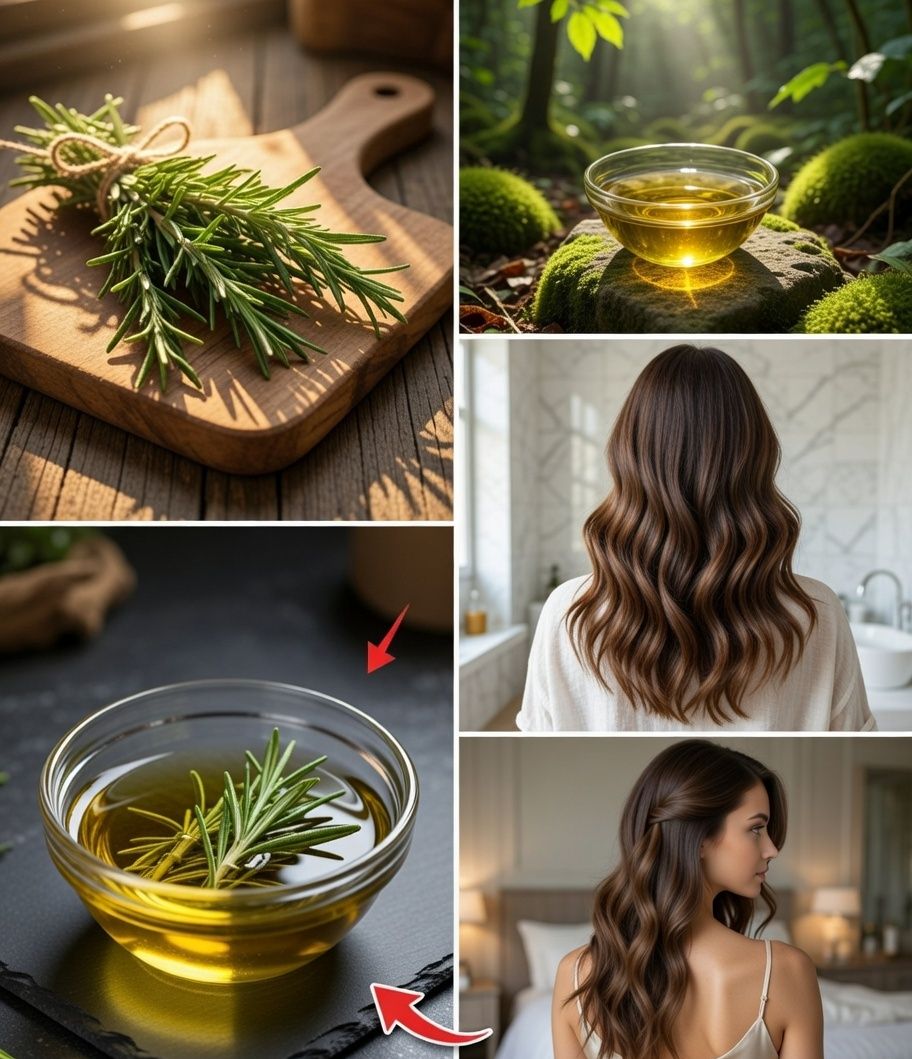 Aceite de Romero para el Cabello