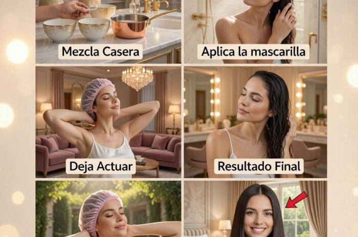 Queratinización Casera con Maicena para un Cabello Liso y Brillante
