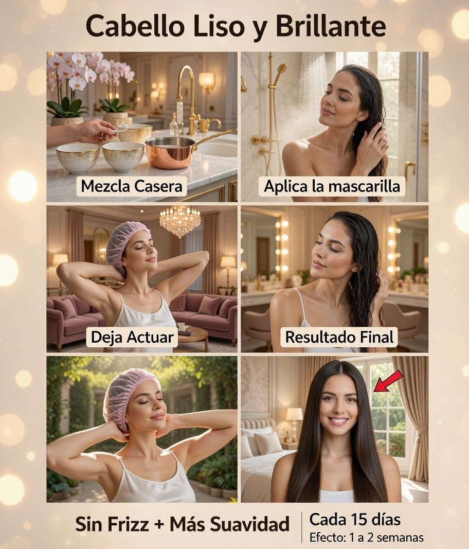 Procedimiento de queratina casera