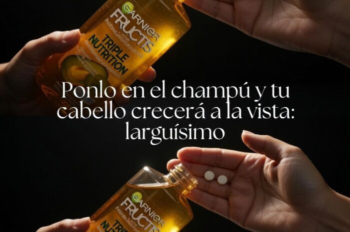Cabello Largo y Saludable con Ácido Fólico en Champú