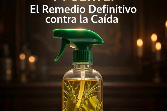 Spray Natural para Fortalecer el Cabello desde la Raíz