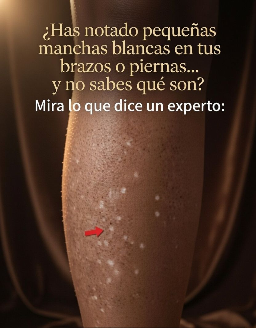 Manchas blancas en la piel