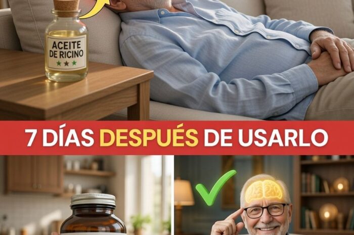 Aceite de ricino para la salud después de los 50 lo que sucede en 7 días de uso