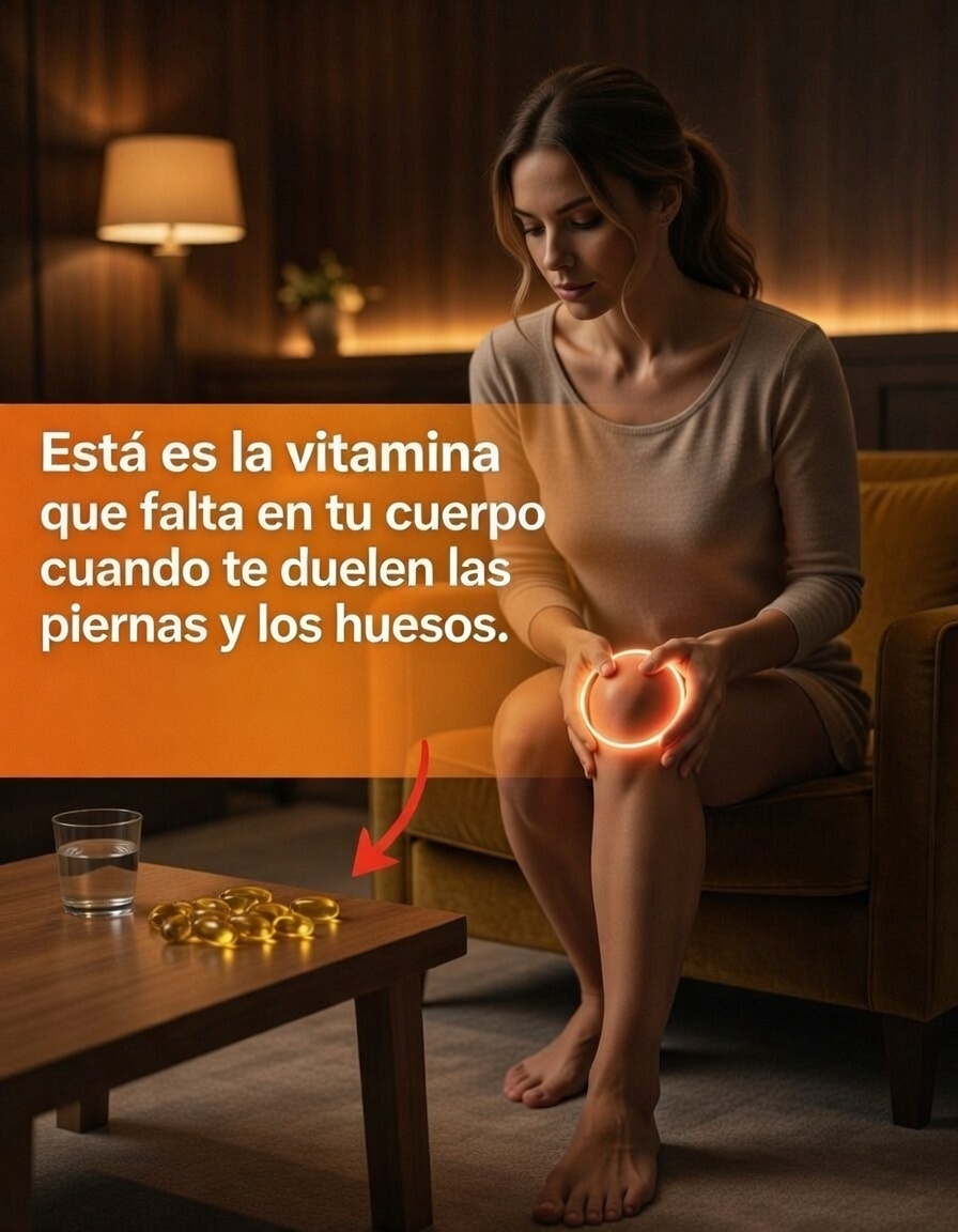 Persona con dolor en piernas