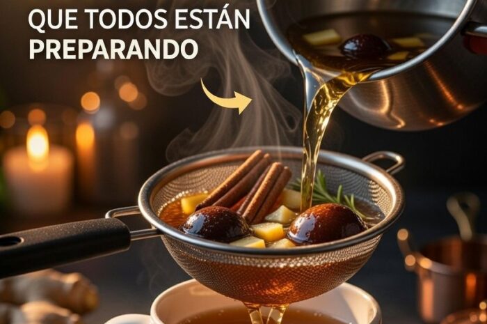 Infusión Natural de Pepa de Aguacate Jengibre Romero y Canela para Cuidar el Hígado y Sentirse Menos Hinchado