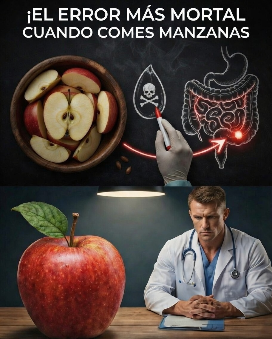 Errores al comer manzanas