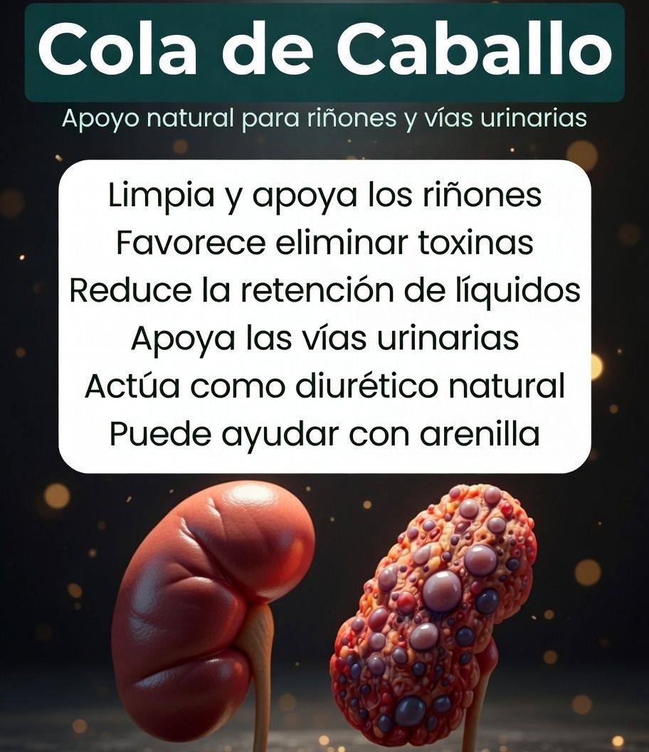 Cola de Caballo Beneficios para la Salud