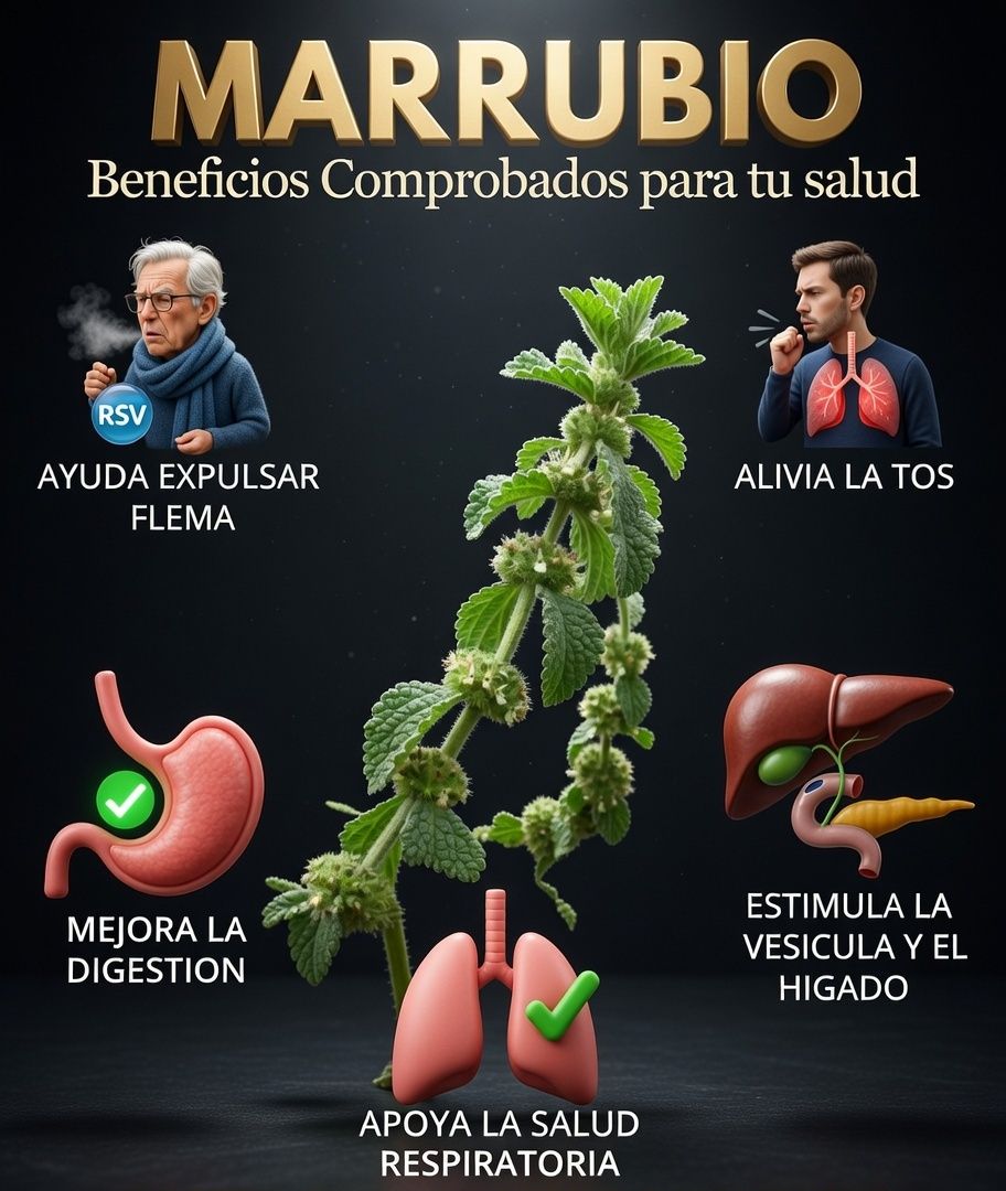 Beneficios del marrubio para la salud