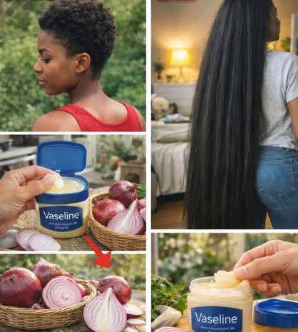 Haz Crecer Tu Cabello Rápido con Vaselina y Cebolla
