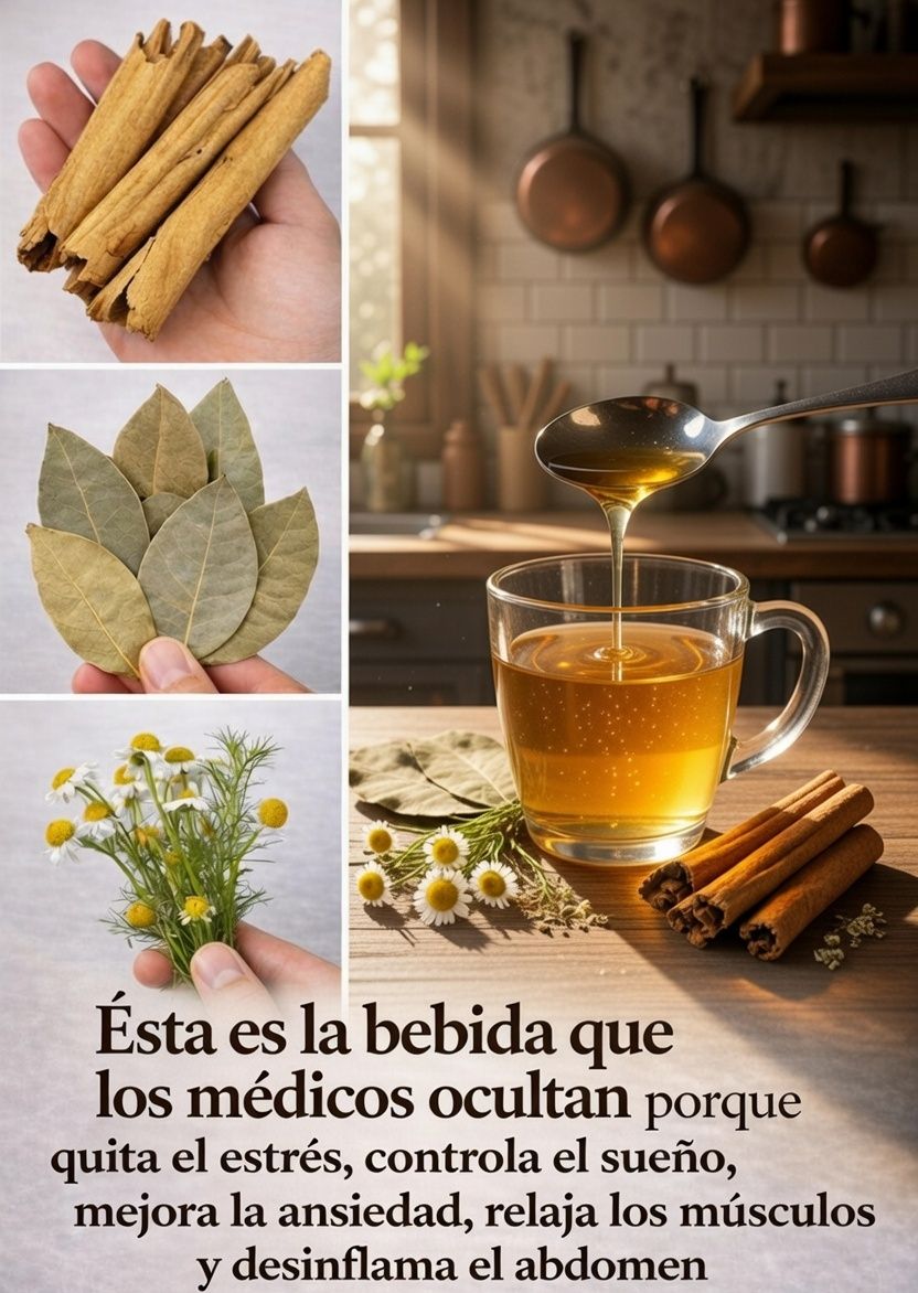 Infusión de Canela, Laurel y Manzanilla