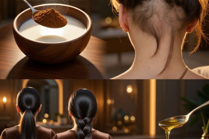 Añade a tu Champú esta Mezcla Natural y Descubre Cómo tu Cabello Crecerá Más Grueso y Voluminoso