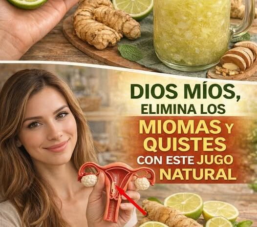 Dile Adiós a los Miomas de Forma Natural con Este Delicioso Jugo