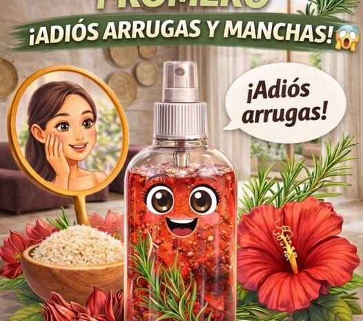 Tónico Natural de Flor de Jamaica y Romero para una Piel Radiante