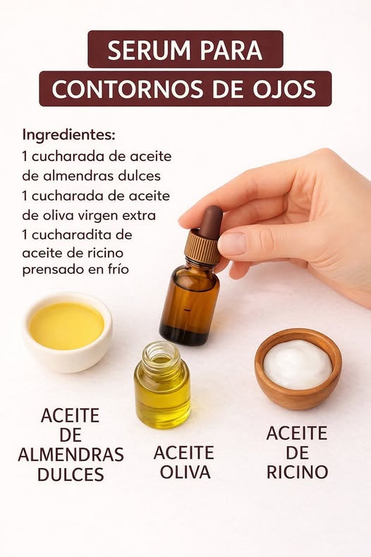 Ingredientes para Sérum Casero para Contorno de Ojos