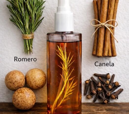 Receta Casera de Tónico Natural de Romero Canela y Clavos de Olor