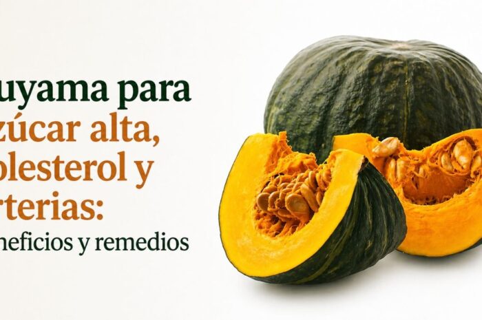 Auyama para azúcar alta, colesterol y arterias: Beneficios