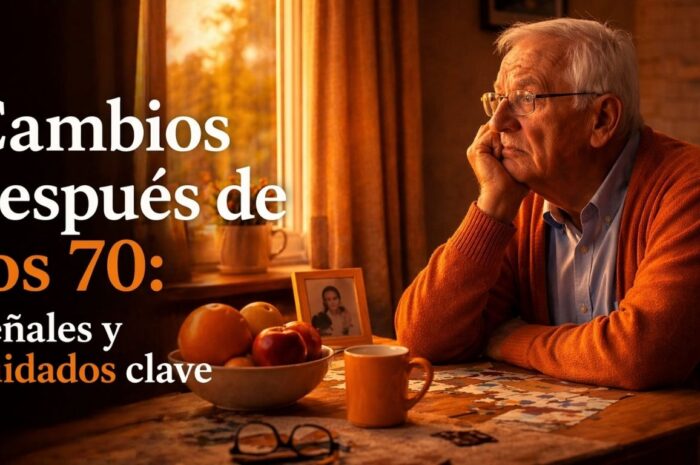 Cambios después de los 70: Señales y cuidados clave