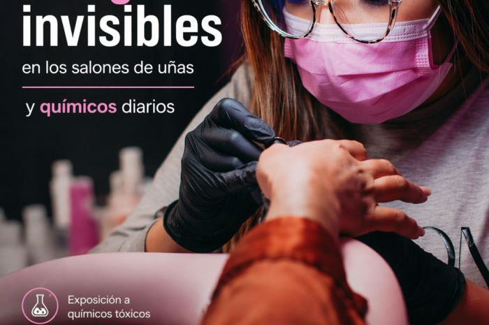 Riesgos invisibles en los salones de uñas y químicos diarios