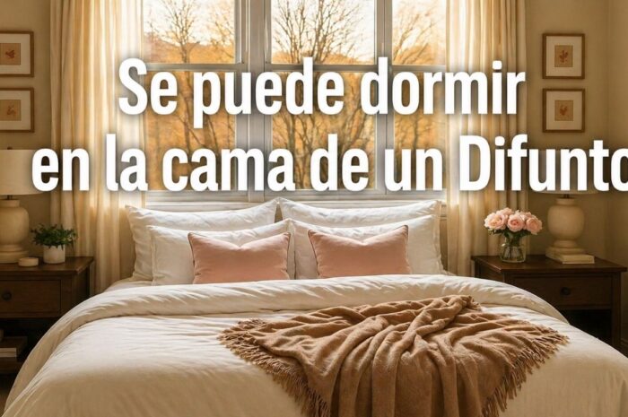 Dormir en la cama de un fallecido: Significado y emociones