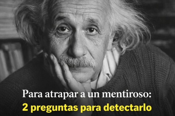 Para atrapar a un mentiroso: 2 preguntas para detectarlo