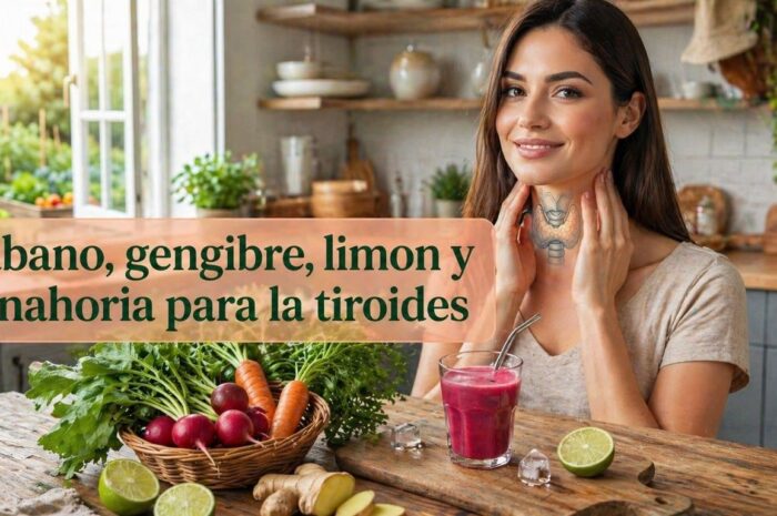 Rábano y tiroides: Beneficios y jugo saludable