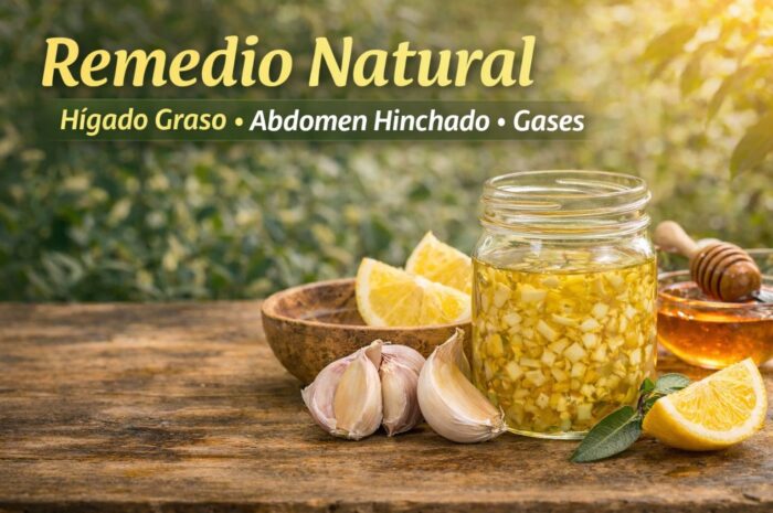 Remedio natural para el hígado graso: Reduce hinchazón y gases